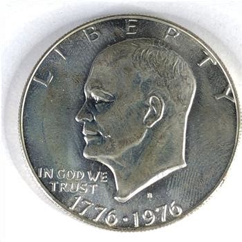 1976 S United States Bicentennial Commemorative Eisenhower Silver