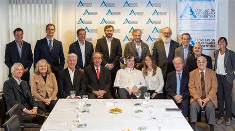 La Asociaci N Empresaria Argentina Se Reuni Con Esteban Bullrich Y