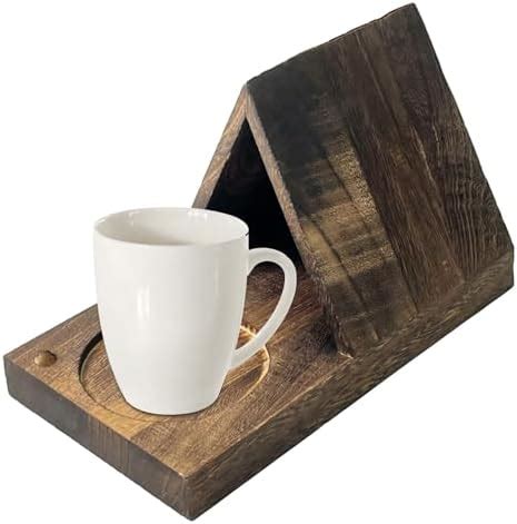 Amazon ZPSNDP Triangle Book Holder Stand For Reading Wood Book