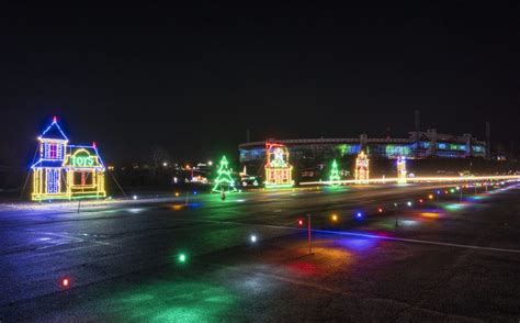 Holiday lights on display at NASCAR tracks | NASCAR