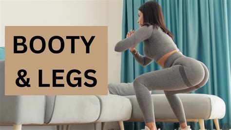 Toned Legs And Round Booty Workout Minimal Equipment Youtube