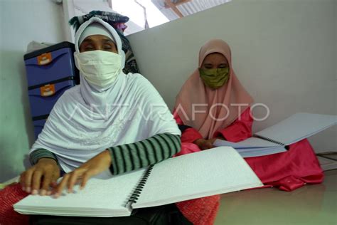 Penyandang Tuna Netra Gelar Tadarus Al Quran Antara Foto