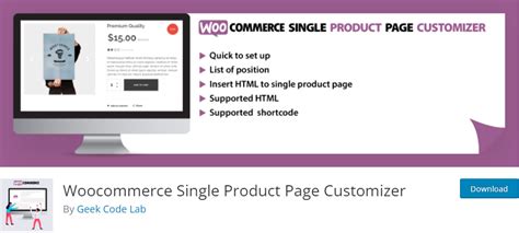 How To Customize A Single Product Page Layout Plugin For WooCommerce