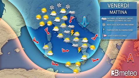 Meteo Centro In Arrivo Rovesci Temporali E Venti Forti Tutti I