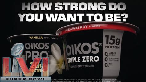 Super Bowl Lvi 56 Commercial Oikos Strong 2022 Youtube