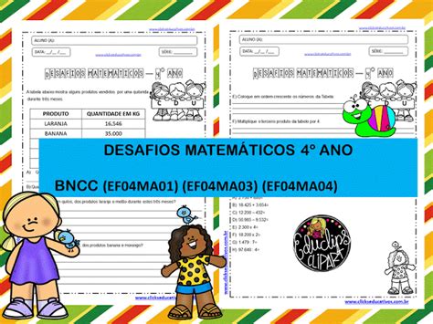 Desafios Matem Ticos Divertidos Bncc Ensino Fundamental