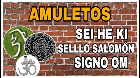 Amuletos Se He Ki Sello De Salom N Signo De Om Diccionario