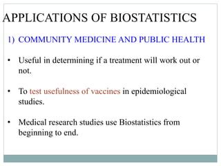 Importance Of Biostatics In Modern Reasearch PPT