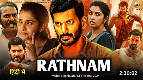 Rathnam Full Movie Hindi Dubbed 2024 Review Vishal New Movie South