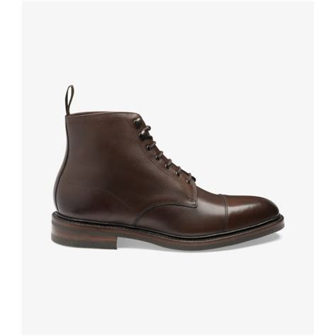 Loake Mens Roehampton Boot In Dark Brown Parkinsons Lifestyle