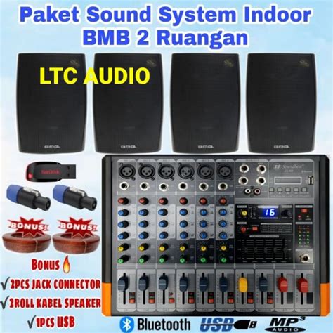 Jual Paket Sound System Indoor Bmb Ruangan Sound System Indoor Cafe