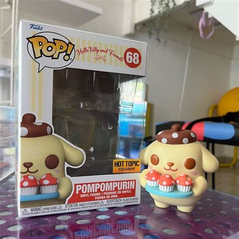 Pompompurin 68 Hot Topic Exclusive Funko Pop In 2024 Hello Kitty