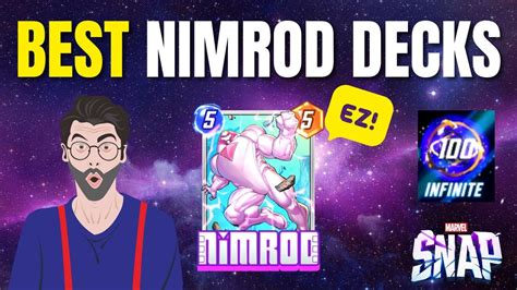 Nimrod Decks For ALL Collection Levels Days Of Future Past Marvel