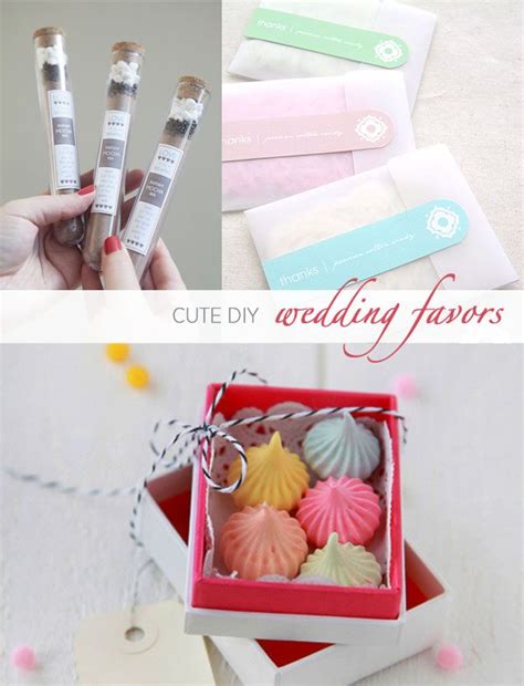 7 DIY Wedding Favors That Add A Special Touch To Your Wedding — Eatwell101