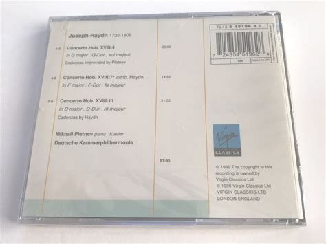 Haydn Piano Concertos CD Aug 1996 Virgin For Sale Online EBay