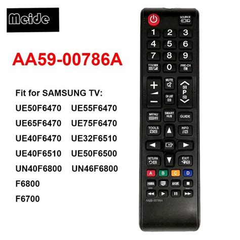 Universal Tv Remote Control For Samsung Aa A Smart Tv Samsung