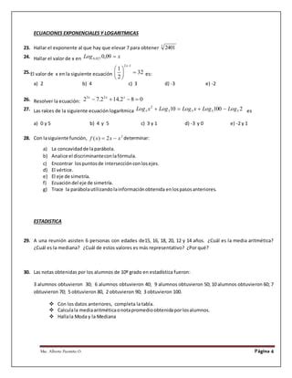 Cuestionario Para El Examen Final Pdf