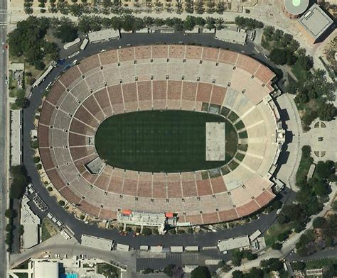 File LA Memorial Coliseum Aerial Wikimedia Commons