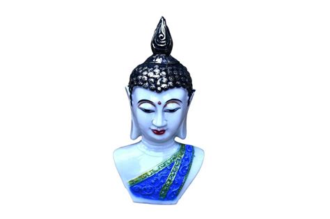 Handicraftlo Blue Polyresin Buddha Statue Temple At Rs In Jaipur