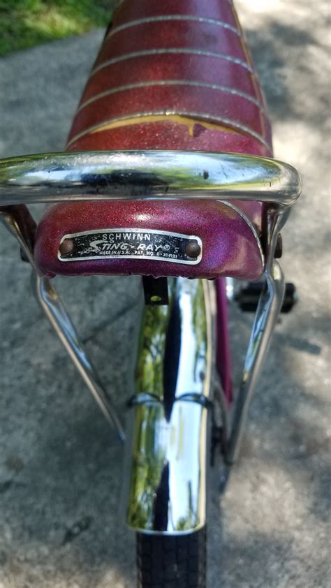 Sold 1970 Violet Schwinn Stingray Slik Chik Archive Sold Or