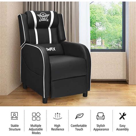 Gymax Massage Gaming Recliner Chair Massage Chairs Buy