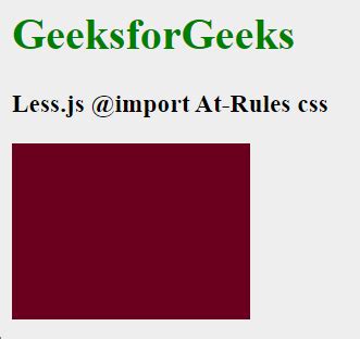 Less js import At Rules css 码农参考