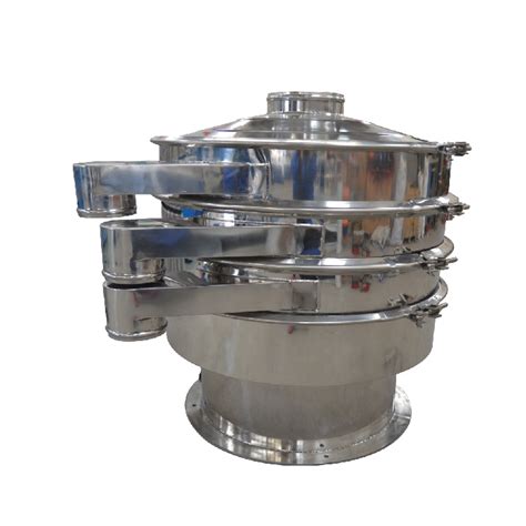 High Precision Flour Beans Milk Powder Rotary Vibrating Screen Sifter