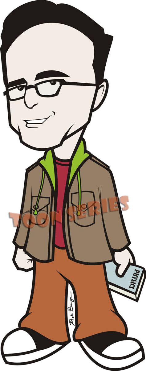 Leonard The Big Bang Theory By Toonseries On Deviantart