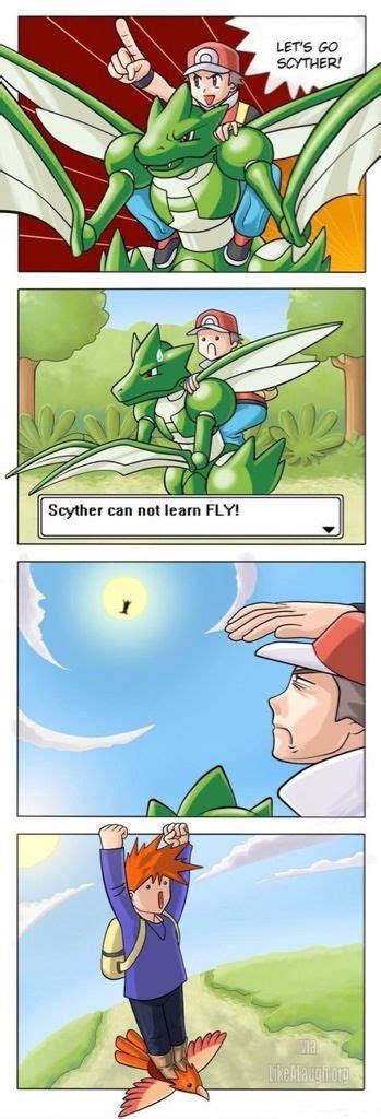 Pokemon Logic: fly. | Pokemon comics, Pokemon, Pokemon funny