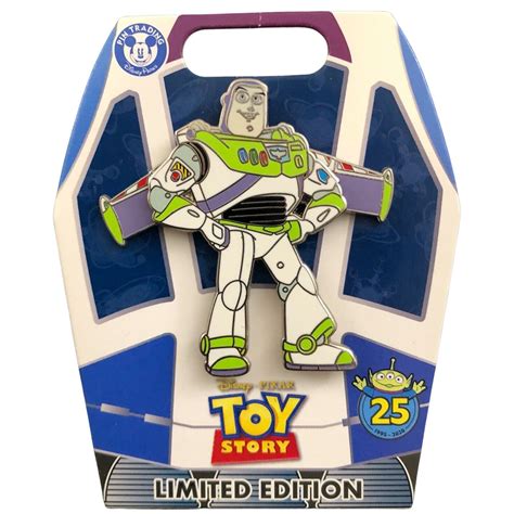 Disney Pin Toy Story 25th Anniversary Buzz Lightyear Limited Edition