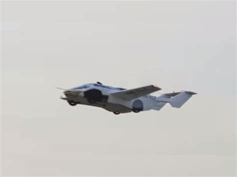 Viral Video Flying Car Completes Test Flight Between Airports Capable Of Running On Land And Air