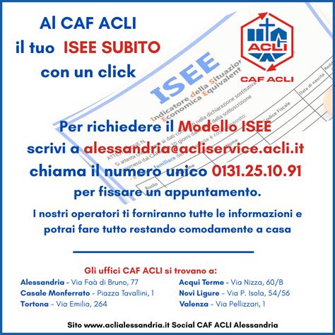 Quali Documenti Servono Per Lisee Acli Alessandria Aps