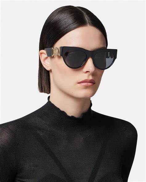 Medusa 95 Sunglasses Black Versace Us