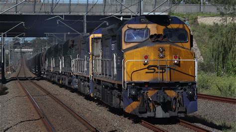 Quintuple SSR C Classes On A Coal Run Through Rooty Hill BMT Blue