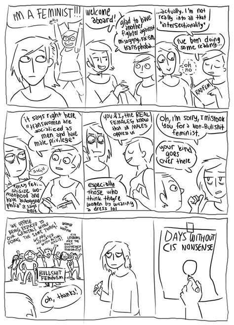 The Original Days Without Cis Nonsense Comic And Its Better Than Just The Last Two Panels