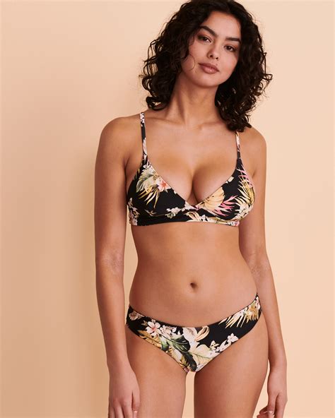 Rip Curl Haut De Bikini Triangle R Versible On The Coast Imprim