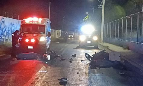 Chocan y mueren motociclistas en San Antonio Xluch Noticias de Yucatán