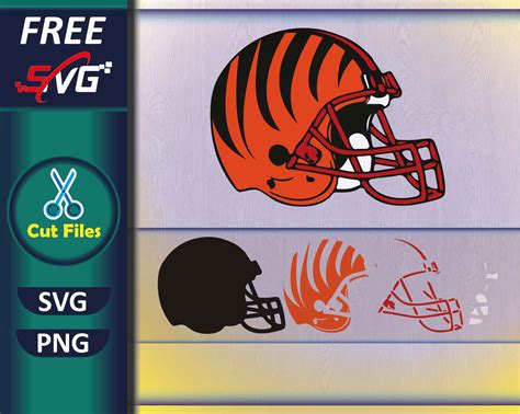 Bengals Helmet SVG Free