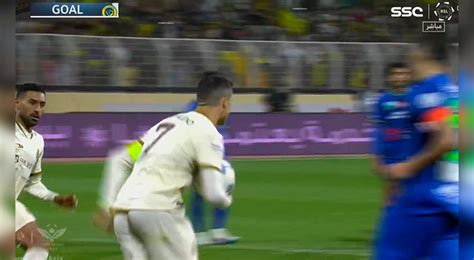 Cristiano Ronaldo Cr7 Anotó De Penal Y Salva A Al Nassr De La Derrota Ante Al Fateh Por La Liga