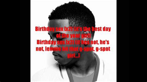 Birthday Sex Jeremih Lyrics Youtube