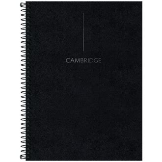 Caderno Espiral Univ Cd X Fls Cambridge Tilibra Papelarissa