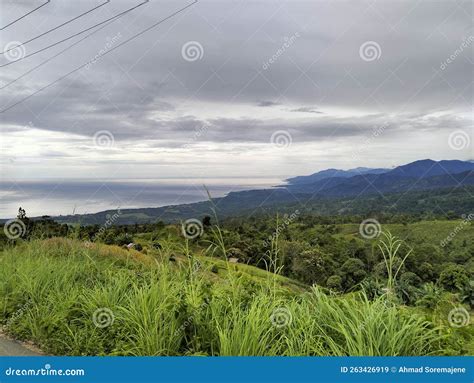 Tojo Una Una Ampana Beautiful Hill Scenic View Of Central Sulawesi