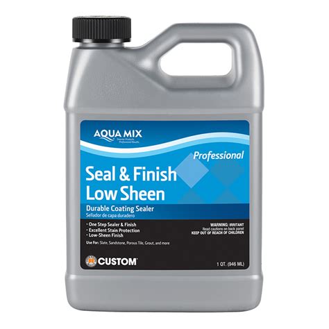 Seal And Finish Low Sheen Custom Surface Solutions