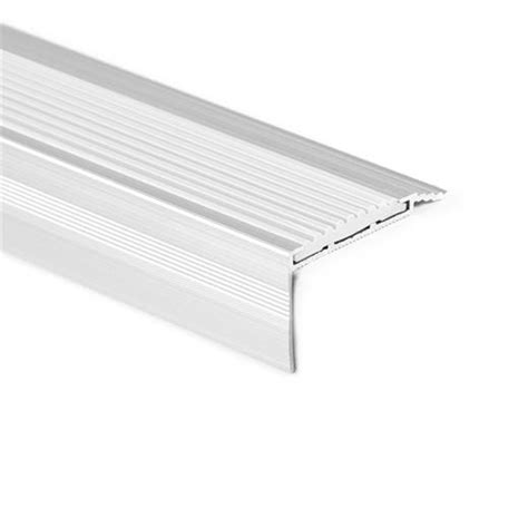 Profilé nez de marche Blanc Aluminium Rubbermagazijn