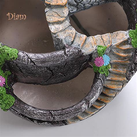 Buy TDStore Resin Succulent Plant Bonsai Flower Pot Garden Planter