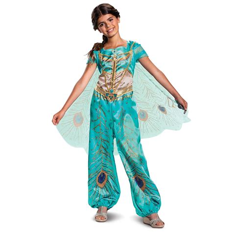 Buy Disguise Disney Aladdin Live Action Girls Classic Teal Jasmine