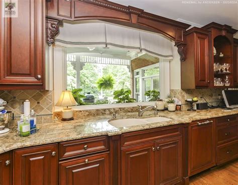 New Large Picture Window In Fabulous Kitchen Renewal By Andersen GA