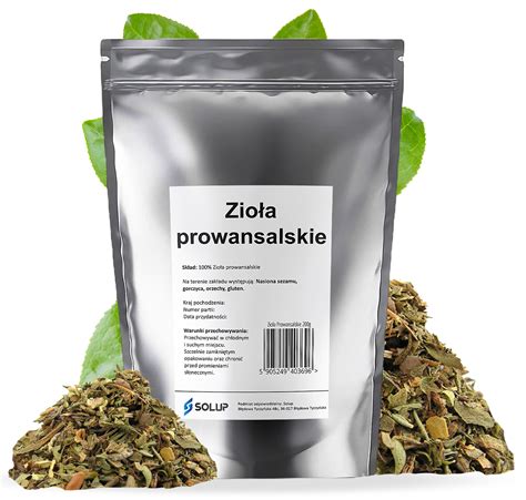 ZIOŁA PROWANSALSKIE naturalna mieszanka 200g 13049549485 Allegro pl