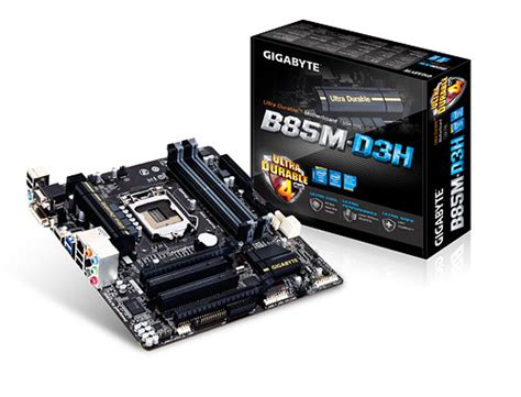 Gigabyte Ga B85m D3h Intel B85 Socket H3 Lga 1150 Micro Atx Placa