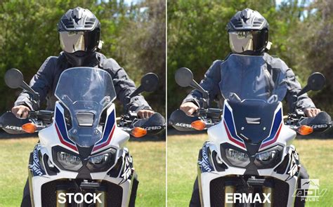 Ermax High Screen Improving Wind Protection For The Africa Twin Adv